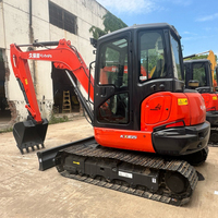   99% Neuf KX165 Excavatrice d'occasion Petite mini 5 à 6 tonnes KX 165 5T 6T Pro Hydraulique Excavatrice d'occasion