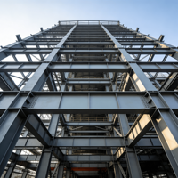 Entrepôt métallique préfabriqué PEB anti-corrosion, usine de transformation industrielle, entrepôt à structure en acier PEB préfabriqué