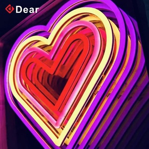 3D Acrylic Led Neon gương dấu hiệu vô cực gương ánh sáng ngoài trời bảng hiệu hộp điện tử LED thư ánh sáng dấu hiệu - Product Image 1