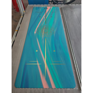 Bán buôn PU cao su Yoga <span class=keywords><strong>Mat</strong></span> cho phụ nữ đầy màu sắc tập thể dục mật độ cao chống trượt dày Pilates <span class=keywords><strong>mat</strong></span> - Product Image 1