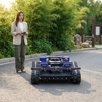 Tondeuses à gazon robotisées automatiques télécommandées à moteur essence 550 mm, dernière génération, pour l'entretien des vignobles