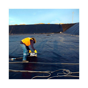 Membrane d'étanchéité souterraine à prix abordable, noir, bleu, vert, membrane anti-humidité DPM, film plastique, géomembrane - Product Image 4