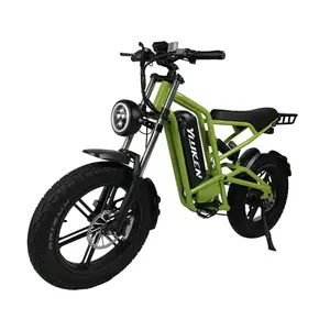 20 "gros pneu ebike vélo électrique pour adulte électrique 48V moyeu arrière 750W vélo électrique