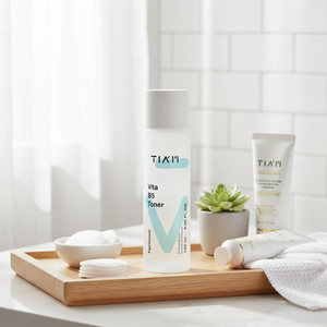 โทนเนอร์ TIAM Vita B5 ผลิตในเกาหลี ผสมเปปไทด์และคอลลาเจนไฮโดรไลซ์ ปราศจากน้ำหอม ช่วยเติมความชุ่มชื้น ปรับสมดุลค่า pH ปลอบประโลมผิว เนื้อบางเบา - Product Image 3