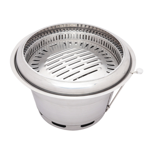 PINNOVO <strong>Bbq</strong> Charcoal Grill Korean Lower air Outlet <strong>Bbq</strong> Grill Commercial <strong>Indoor</strong> Grill <strong>Bbq</strong> Charcoal for Restaurant Party - Product Image 2