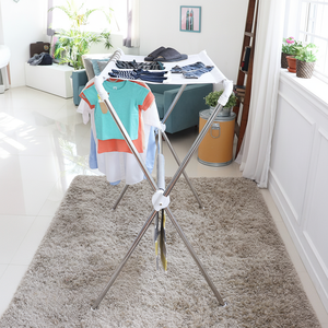 [HOME FRIEND] X-shaped Standard (10 <b>hangers</b>) Reliable home Drying Rack built for stable drying and long term use - Product Image 3