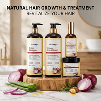 Ensemble de soins capillaires à la lavande en marque privée, shampoing, après-shampoing, masque capillaire, huile capillaire 500ml/16g OEM ODM personnalisé