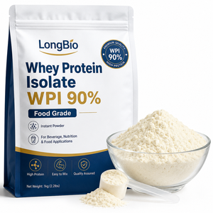 WPI 90 Proteine Isolate del Siero di Latte in Polvere a Basso Contenuto di Lattosio per Bevande Nutrizionali Sportive e Prodotti Vegetali a Base di Estratti Vegetali - Product Image 1