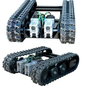 Crawler Robot Chassis Theo Dõi Cao Su Theo Dõi Nền Tảng Cho Cổ Phiếu Bán Giao Hàng Nhanh Undercarriage Nền Tảng