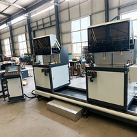 Máquina de Corte Automática CNC de Doble Cabezal para Cualquier Ángulo, Herramienta de Sierra Ingletadora Multiángulo de Precisión para Perfiles de Aluminio