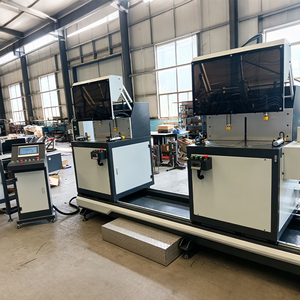 Máquina <span class=keywords><strong>de</strong></span> Corte Automática CNC <span class=keywords><strong>de</strong></span> Doble Cabezal para Cualquier Ángulo, Herramienta <span class=keywords><strong>de</strong></span> Sierra Ingletadora Multiángulo <span class=keywords><strong>de</strong></span> Precisión para Perfiles <span class=keywords><strong>de</strong></span> Aluminio - Product Image 4