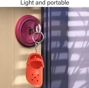 Kawaii Style <b>Mini</b> Sandals Keychain Soft Silicone Slipper Keyring for <b>Backpack</b> Purse Charm Funny Shoe Accessories for Kids RTS - Product Image 5