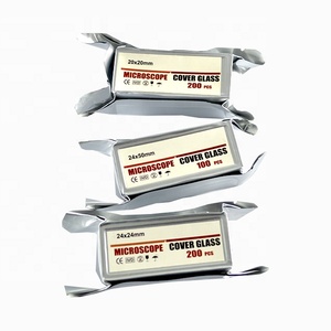 24*24 vetrine per microscopio in vetro con copertura per istologia medica di laboratorio - Product Image 1