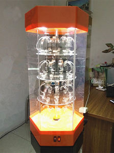 Espositore per orologio acrilico all'ingrosso con Base rotante acrilico espositore per orologio a 4 strati in acrilico - Product Image 2