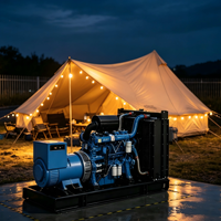 Groupe électrogène diesel Yuchai de 24 kW à 500 kW avec panneau de commande multifonctionnel