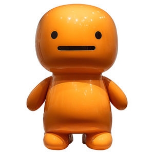 Escultura Creativa de Fibra de Vidrio, Figura Abstracta de Personaje de Dibujos Animados, Figura Popular de Celebridad de Internet, Personaje de Anime de Marca de Moda para Exteriores - Product Image 5