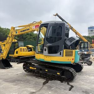 รถขุดขนาดเล็ก โคมัตสึ PC78 7 ตัน ระบบไฮดรอลิก แบบตีนตะขาบ พร้อมบูมหมุนซ้ายขวา ขาย - Product Image 4