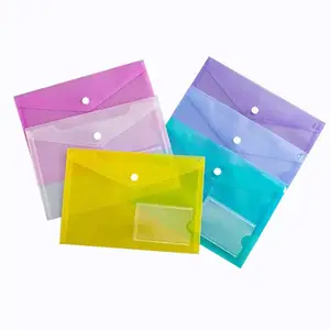 ए 5 आकार कस्टम सस्ती कीमत थोक छात्र प्लास्टिक फ़ोल्डर कार्यालय दस्तावेज़ बैग फ़ाइल बैग