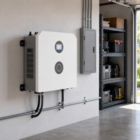 Batterie LiFePO4 51,2 V 600 Ah 30,72 kWh, système de stockage d'énergie domestique, écran tactile, surveillance par application, communication CAN, certifiée CE