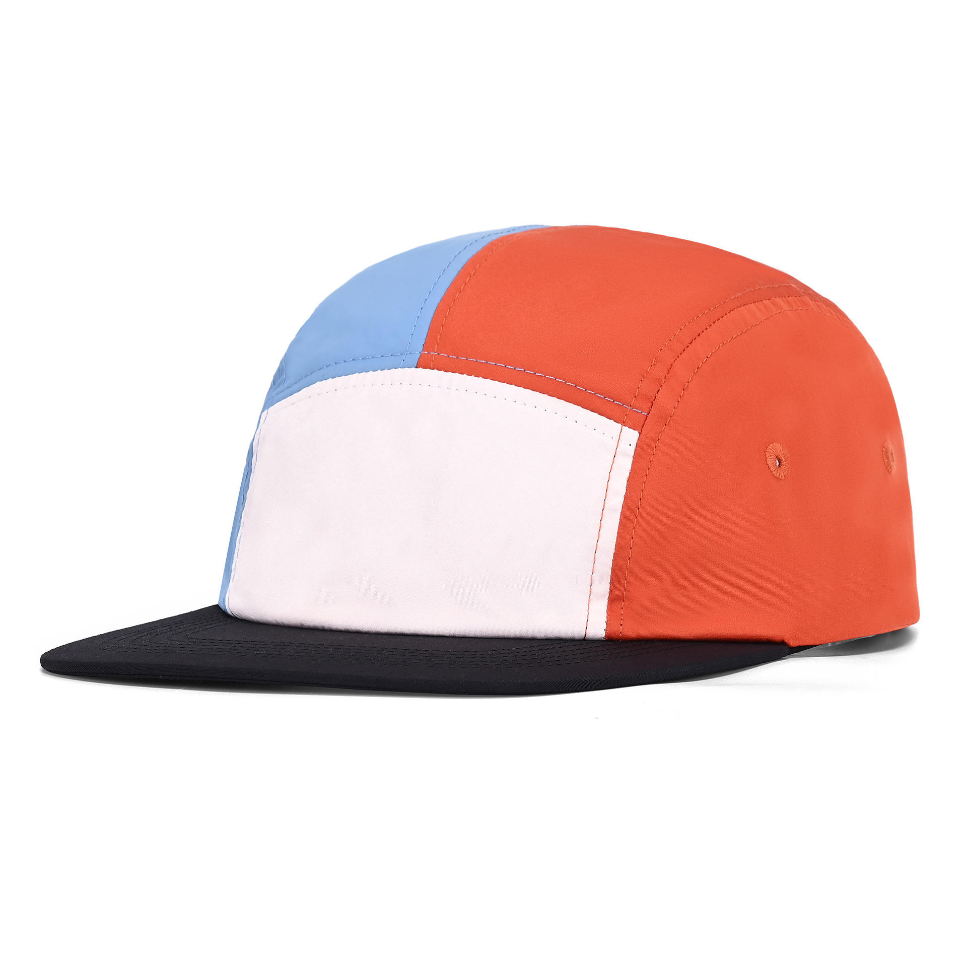 Blue orange rice black