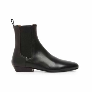 Botines y botines Botas Chelsea <span class=keywords><strong>de</strong></span> tacón grueso Tobillo Skinny Leather Black Designer's Custom <span class=keywords><strong>Zapatos</strong></span> <span class=keywords><strong>de</strong></span> <span class=keywords><strong>mujer</strong></span> <span class=keywords><strong>de</strong></span> alta calidad Botas - Product Image 3