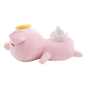 stuffed animals pink plush pig plushie cheap under 5 eco friendly cartoons soft toys with wings