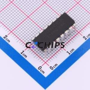 ชิปวงจรรวม SN74HC151N(LX) DIP-16ของแท้สวิตช์สัญญาณ/ตัวแปลงสัญญาณ/มัลติเพล็กซ์เซอร์ - Product Image 1