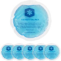 Packs de gel chaud/froid circulaires multifonctions pour soulagement de la douleur et livraison de repas