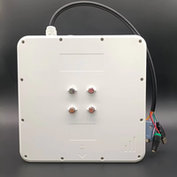 Lector de Tarjetas RFID UHF de 7dbi, 2 a 6 Metros de Alcance, Lector de Control de Acceso de Largo Alcance, USB, Lector/Escritor Inteligente Sin Contacto de Larga Distancia