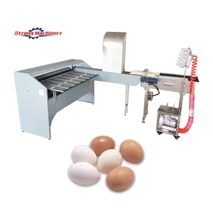 5400 eggs/h automatic egg grading and sorting machine with vacuum egg lifter and accumulator
