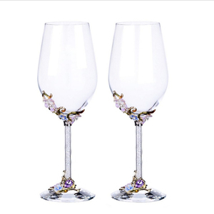 <span class=keywords><strong>Set</strong></span> di <span class=keywords><strong>Bicchieri</strong></span> <span class=keywords><strong>da</strong></span> <span class=keywords><strong>Vino</strong></span> in Cristallo Soffiato a Bocca Trasparente di Lusso Promozionale, con Stelo Lungo, Capacità 500ml, Design Minimalista, Logo Personalizzabile, Offerta Speciale per Feste - Product Image 5