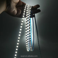Ruban LED Flexible Ultra Fin 3MM 5V Étroit 2835 110 LED/M Lampe Ruban Blanc Froid Naturel Chaud