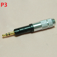 Connecteur de prise audio 2,5 mm 3 pôles stéréo pour écouteurs ATH M70X M50X R70X M40X HD560S