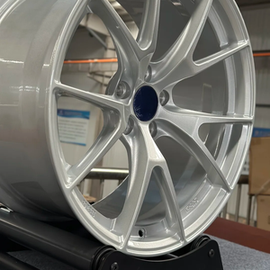 SHIN-534 Cerchi in Lega Forgiati Monoblocco Personalizzati 6061-T6 Argento 18-24 Pollici 5x112 5x114.3 Concavi per BMW Audi Toyota - Product Image 2