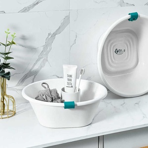 Lavabo Creativo y Minimalista para Uso Doméstico, Lavabo de Pared con Orejas, Lavabo de Plástico para Dormitorio de Estudiantes - Product Image 3