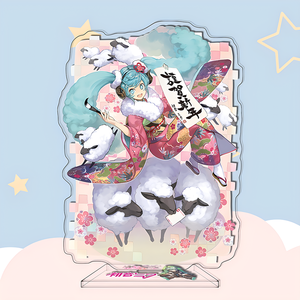 MOQ 없음 맞춤형 사진 애니메이션 캐릭터 모든 형태 섹시 걸 스탠드 미쿠 카와이 귀여운 광고 선물 맞춤 스탠디 - Product Image 4