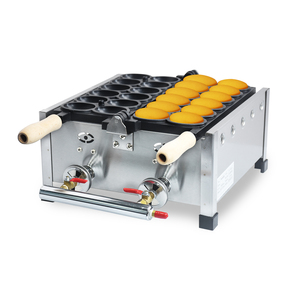 Chuyên Nghiệp Thương Mại Thép Không Gỉ Cười Trứng Sắt Máy Không Dính Dễ Dàng Hoạt Động Gas Waffle Maker Cho Snack Bar Mới - Product Image 1