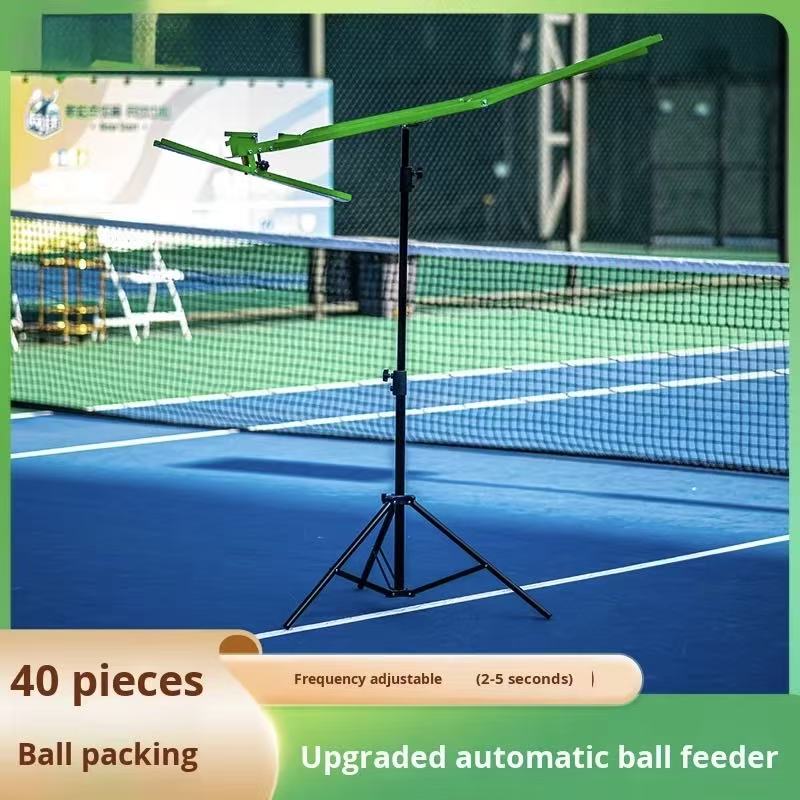 Portable Tennis Pickleball Automatic Ball Feeder Customized Brand XKS001 Model China Origin Trainer Forehand Backhand Swing