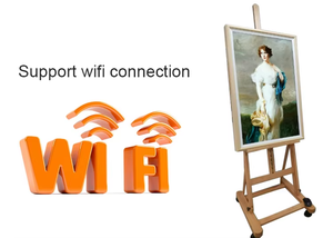 32 inch đám cưới nghệ thuật LCD 1920x1080 AutoPlay video và âm nhạc thông minh khung ảnh kỹ thuật số hình ảnh với cảm biến chuyển động - Product Image 3