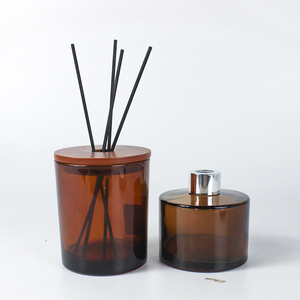 香りのよい特別なディフューザー意味のあるフェスティバルギフトボックスホワイトピンクブラウングレースガラス高級リードディフューザー装飾用 - Product Image 2