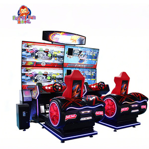 Máquina de Juego de Carreras con Movimiento Dinámico para 2 Jugadores Furious DX, <span class=keywords><strong>Simulador</strong></span> de Conducción de Autos Operado con Monedas para Centros de Juego - Product Image 3