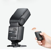 Godox TT520 II Flash Unit TT520II Cuenta con señal inalámbrica incorporada de 433MHz Pentax Olympus DSLR Camera Flash Trigger.