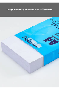 80gsm <span class=keywords><strong>A4</strong></span> copia carta per ufficio multiuso stampa di carta prezzo di fabbrica di alta qualità 500 fogli 80gsm <span class=keywords><strong>A4</strong></span> copia carta - Product Image 4