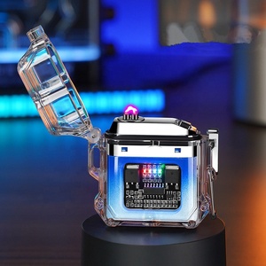 Meilleur prix boîte colorée <span class=keywords><strong>Smok</strong></span> Shop revêtement transparent double arc USB briquet électrique type-c charge rapide - Product Image 5