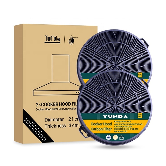 Kitchen Cook Exhaust Range Extractor Smoke Hood Filter Hood Grease Filter High Quality Activated Carbon Carton Box Customized