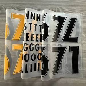 Trasferimenti DTF Personalizzati con Stampa Serigrafica, Design Pronti per la Stampa, <span class=keywords><strong>Numeri</strong></span> per Maglie da Basket <span class=keywords><strong>e</strong></span> Calcio, Trasferimento a Caldo di <span class=keywords><strong>Nomi</strong></span> <span class=keywords><strong>e</strong></span> <span class=keywords><strong>Numeri</strong></span> - Product Image 3