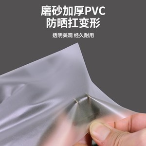 Juxin Foldable Charger Rain <b>Cover</b> Waterproof PVC Outdoor Electric Vehicle Power Strip <b>Protector</b> 23.5cm X 11.5cm - Product Image 2