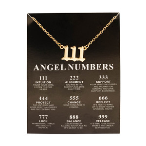 [Gorgeousxx] Nouveau collier pendentif tendance avec chiffres porte-bonheur 777 pour femme, cadeau d'anniversaire, bijoux - Product Image 4