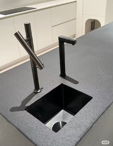 Meubles de cuisine modulaires en métal de conception italienne de luxe, meubles de rangement muraux, ensemble d'îlots de cuisine, salon, hôtel commercial moderne - Product Image 6