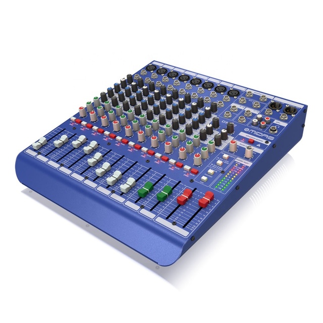 12 Input Channels Studio Mixer Midas DM12 Mini Analog Mixer with MIDAS Microphone Preamplifiers